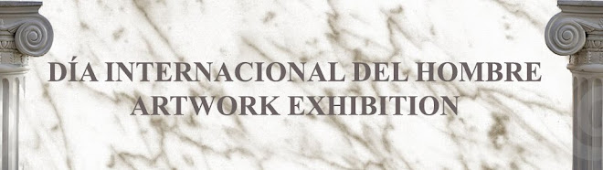 Día Internacional del Hombre Artwork exhibition