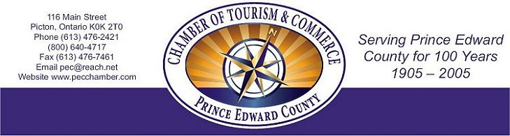 Prince Edward County Chamber of Tourism and Commerce