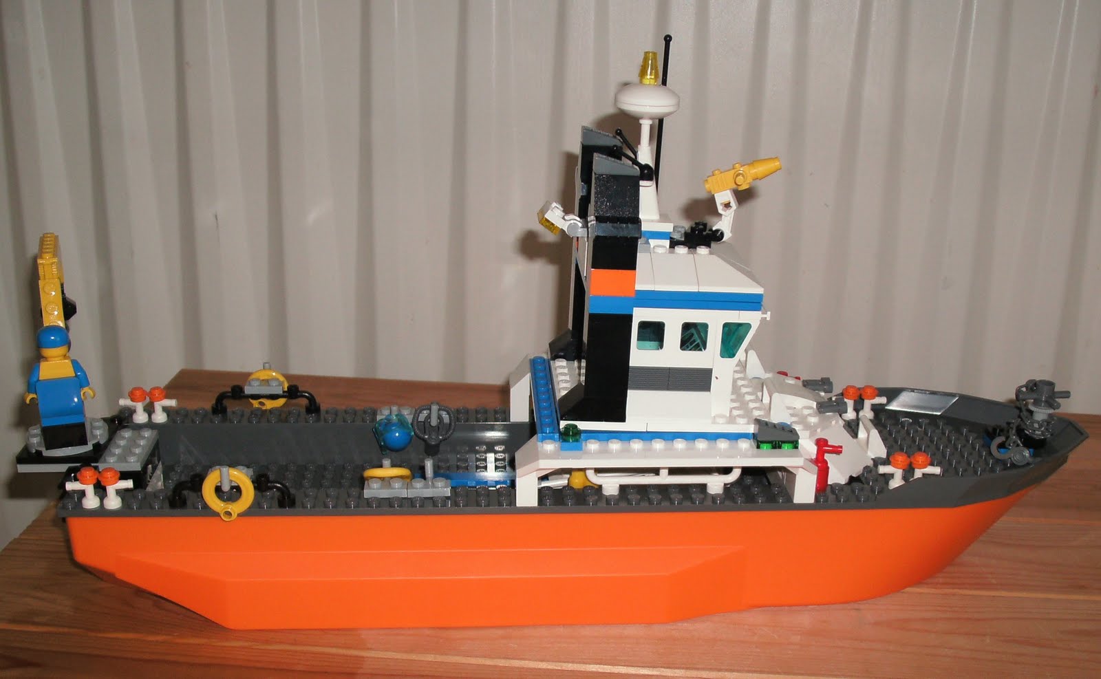 lineal involveret Quilt Lego Maker: My daughter's Lego 7739 Coast Guard Patrol Kit