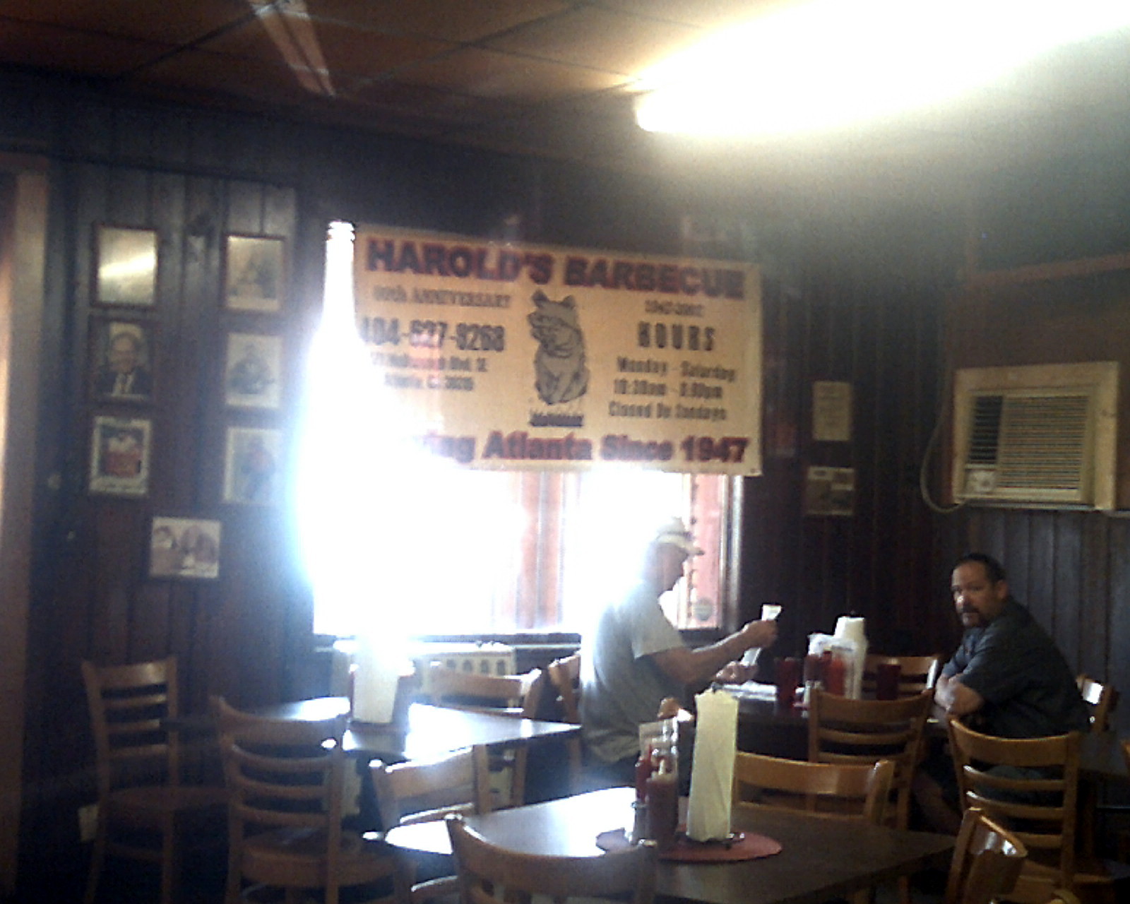 Suits in Strange Places Harold's BBQ Passes The Test