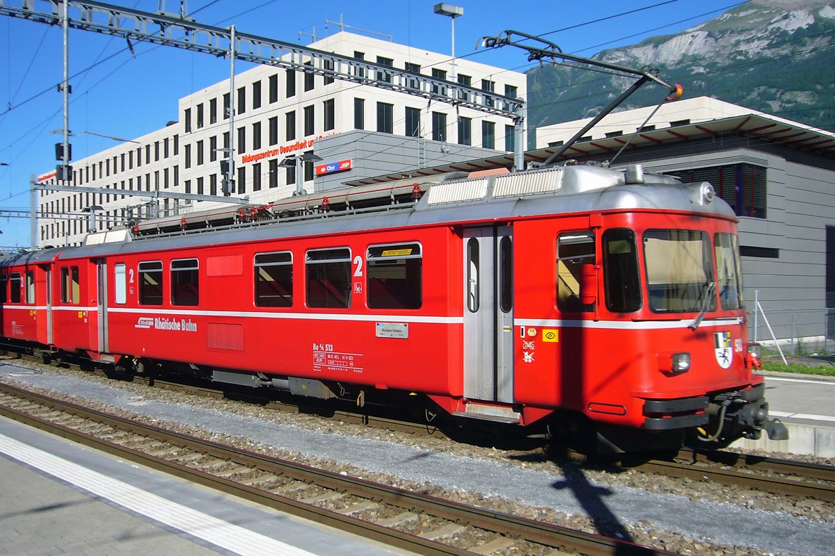 Planes and Trains - Trains: RhB / Be 4/4 513