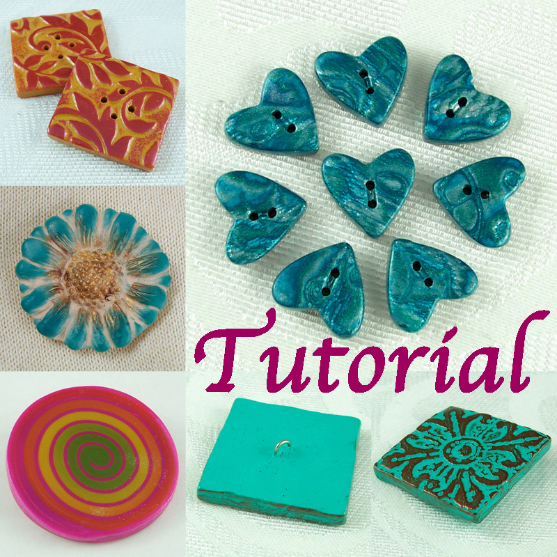 2 Good Claymates Making Beautiful Buttons Tutorial is Now Available