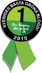 En lagom dos grönt har utsett sveriges bästa gröna bloggar