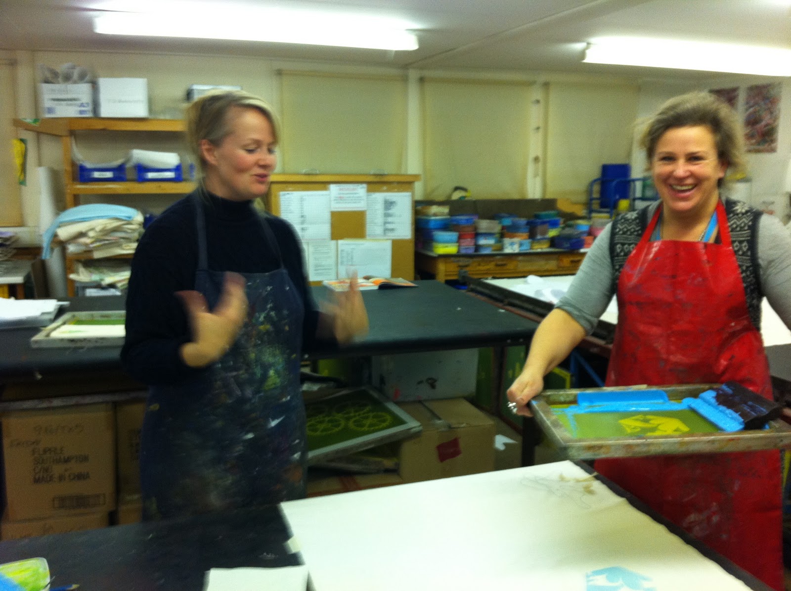 Silk Screen Printing Course 3rd Week