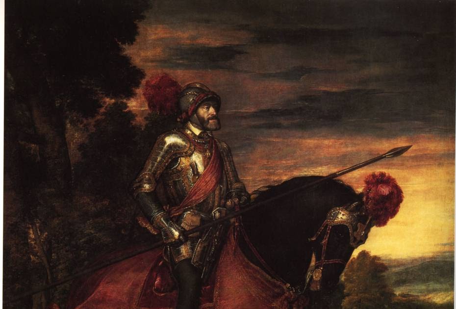 Eos Titien, L'empereur Charles Quint après la bataille de Mühlberg