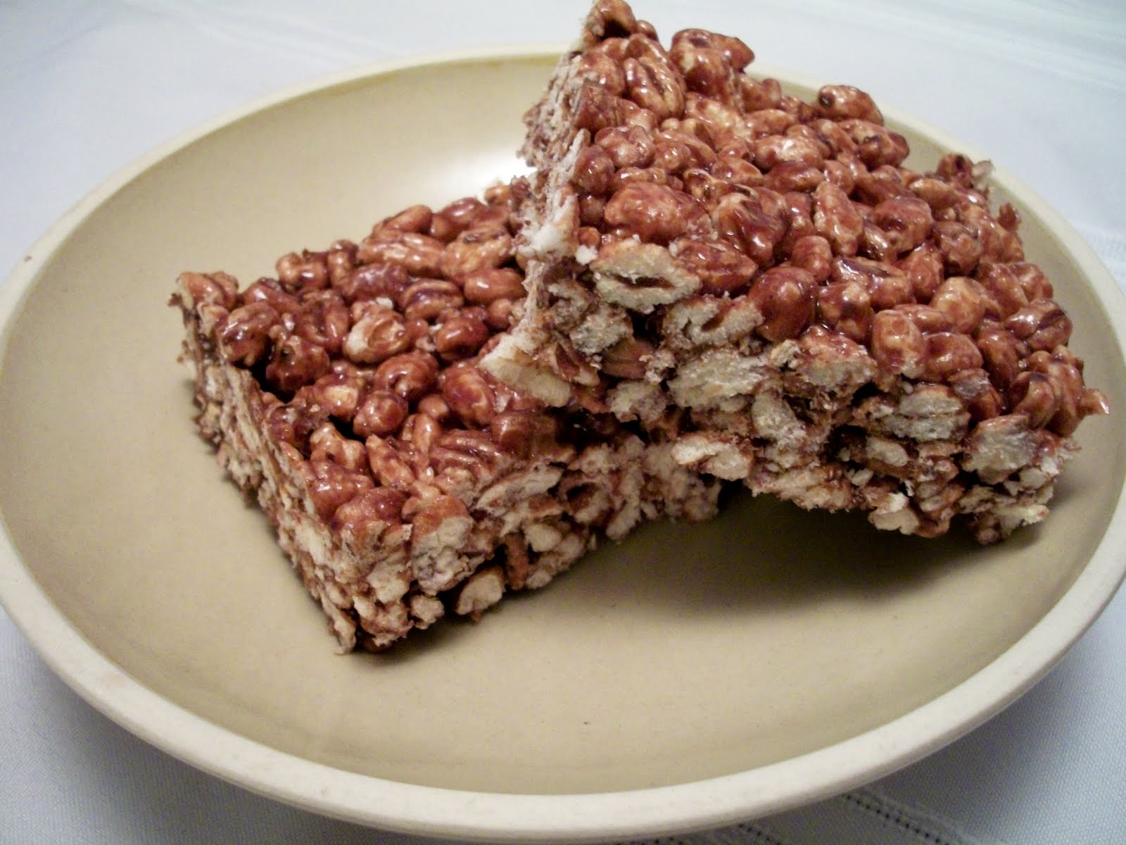 Brooke Bakes Puffed Wheat Squares