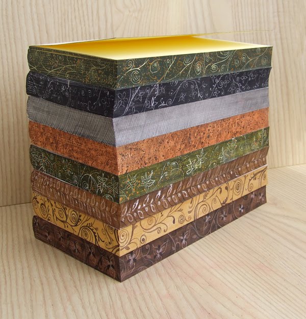 TeoStudio Handbound Journals Books with Painted Edges