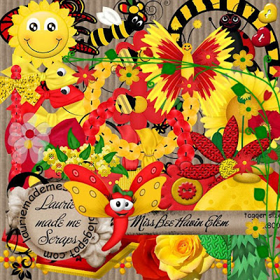 http://lauriemademescraps.blogspot.com/2009/07/miss-bee-havin-kit-freebie.html