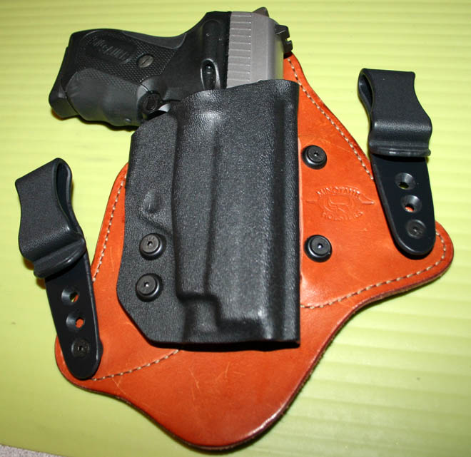 Concealed Carry Equipment Reviews Digest Holster comparison Milt Sparks Versa Max II, COMP