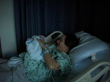 The very first time I held my darling Alyssa!!