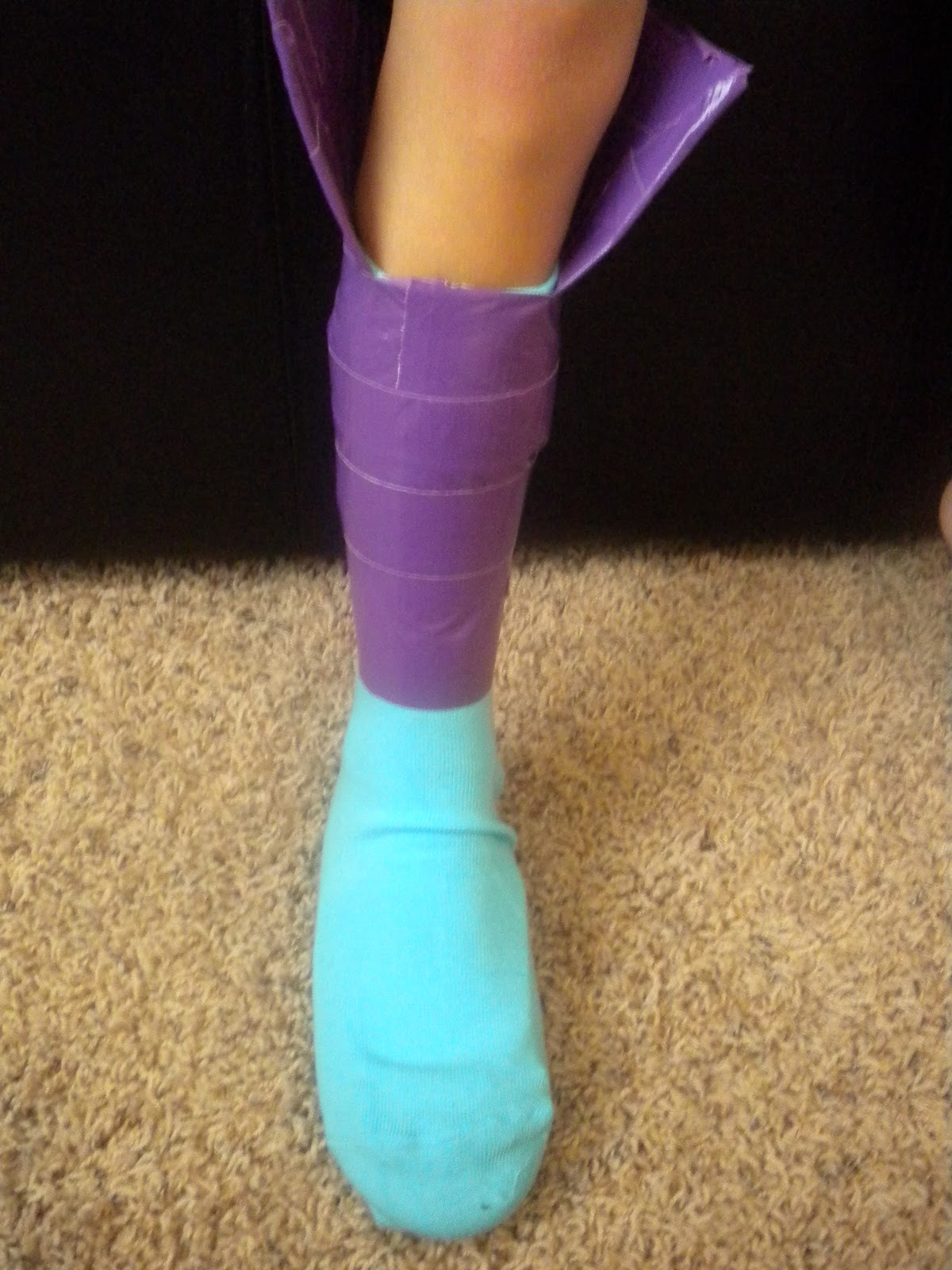 DressUp Days Duct Tape Boots A Tutorial by Brown Paper Packages