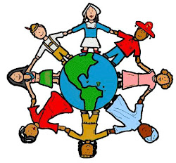 holding hands cartoon around children hand different globe cultures each culture kid together them every