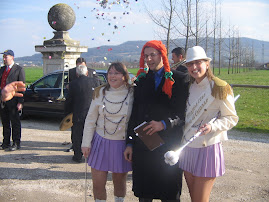 Le capitane con il maestro Greg