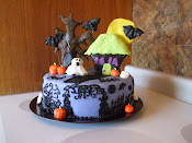 Halloween cake for the south gillies fire hall