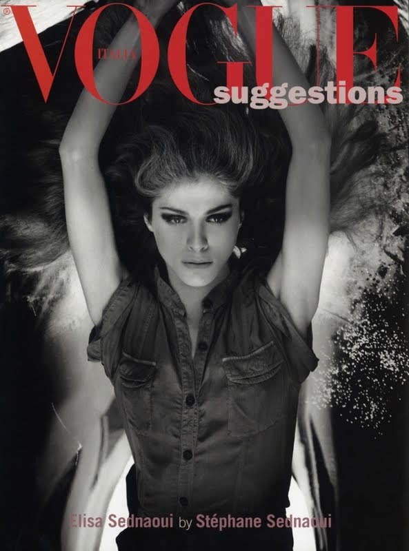 stephane sednaoui photographer. VOGUE Italia May 2010 - Elisa Sednaoui by Stephane Sednaoui