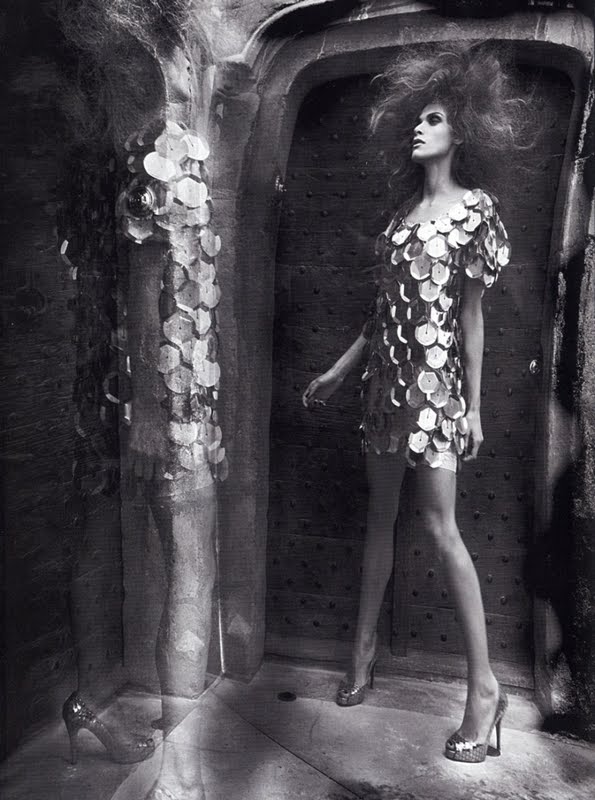 stephane sednaoui photographer. VOGUE Italia May 2010 - Elisa Sednaoui by Stephane Sednaoui
