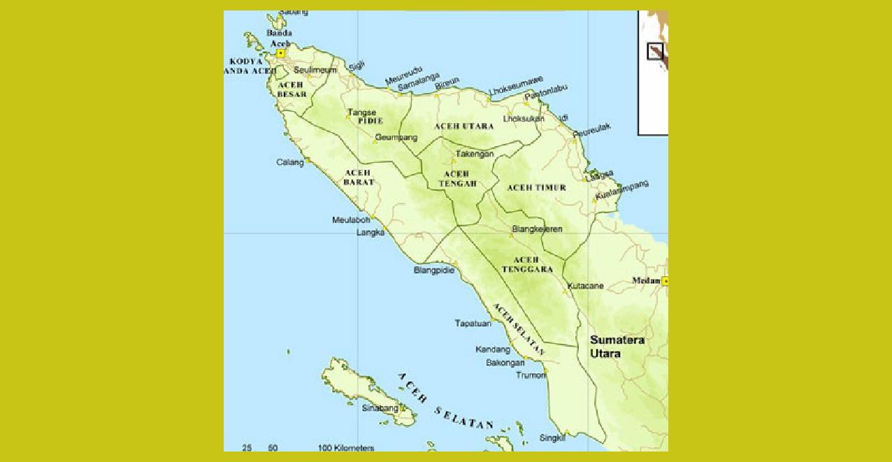 Tsunami aceh map