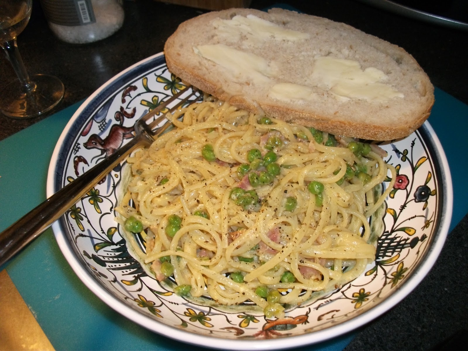 Oh Kitchen, What Won't You Do? Spaghetti Carbonara