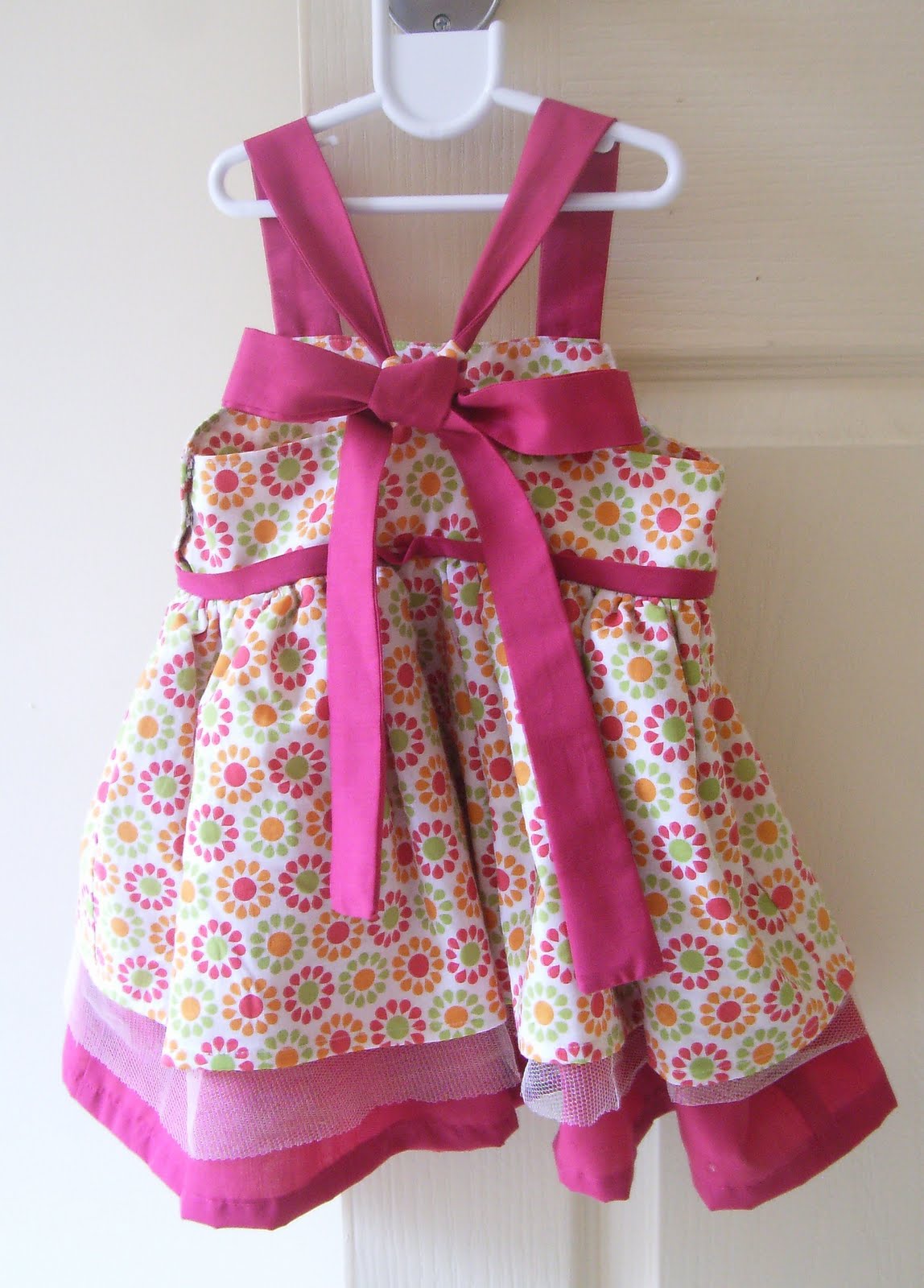 Baby Girl's First Birthday Dress Long Sleeve Hundred-day Dress