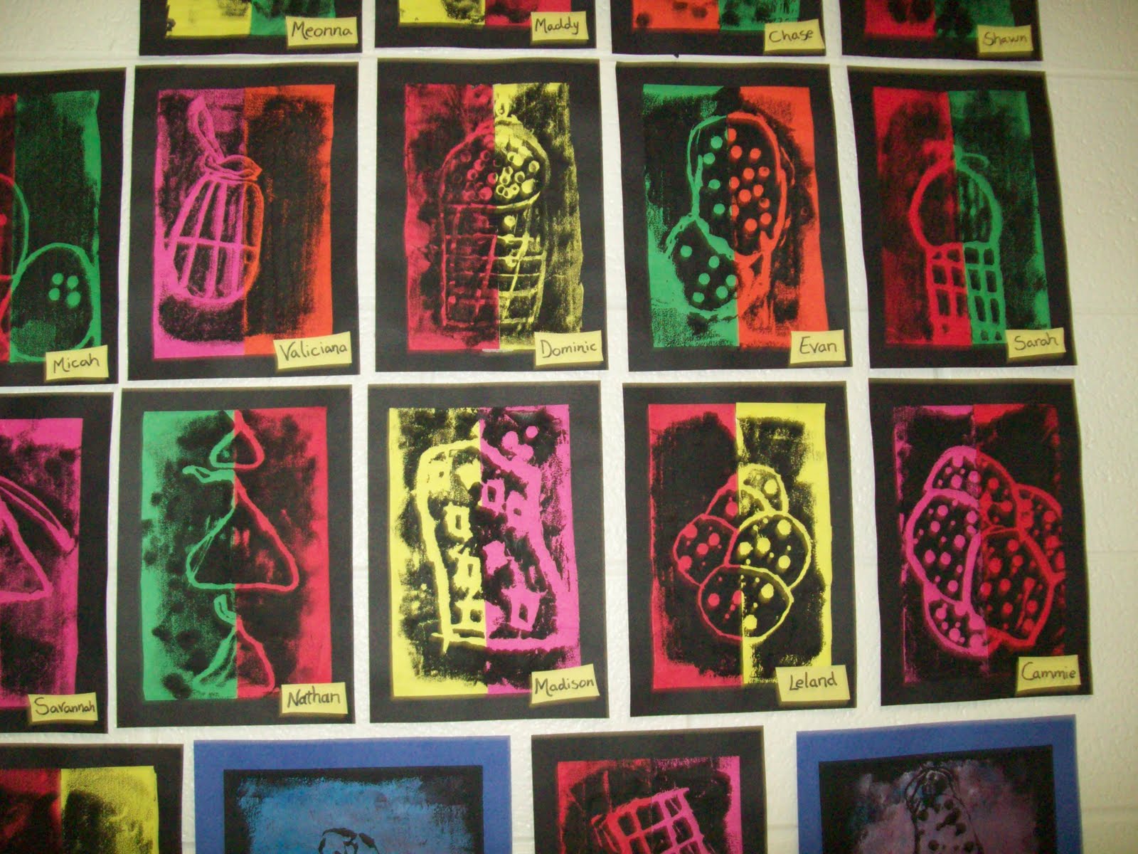 Art With Mr. E: 2nd Grade Art Show Work