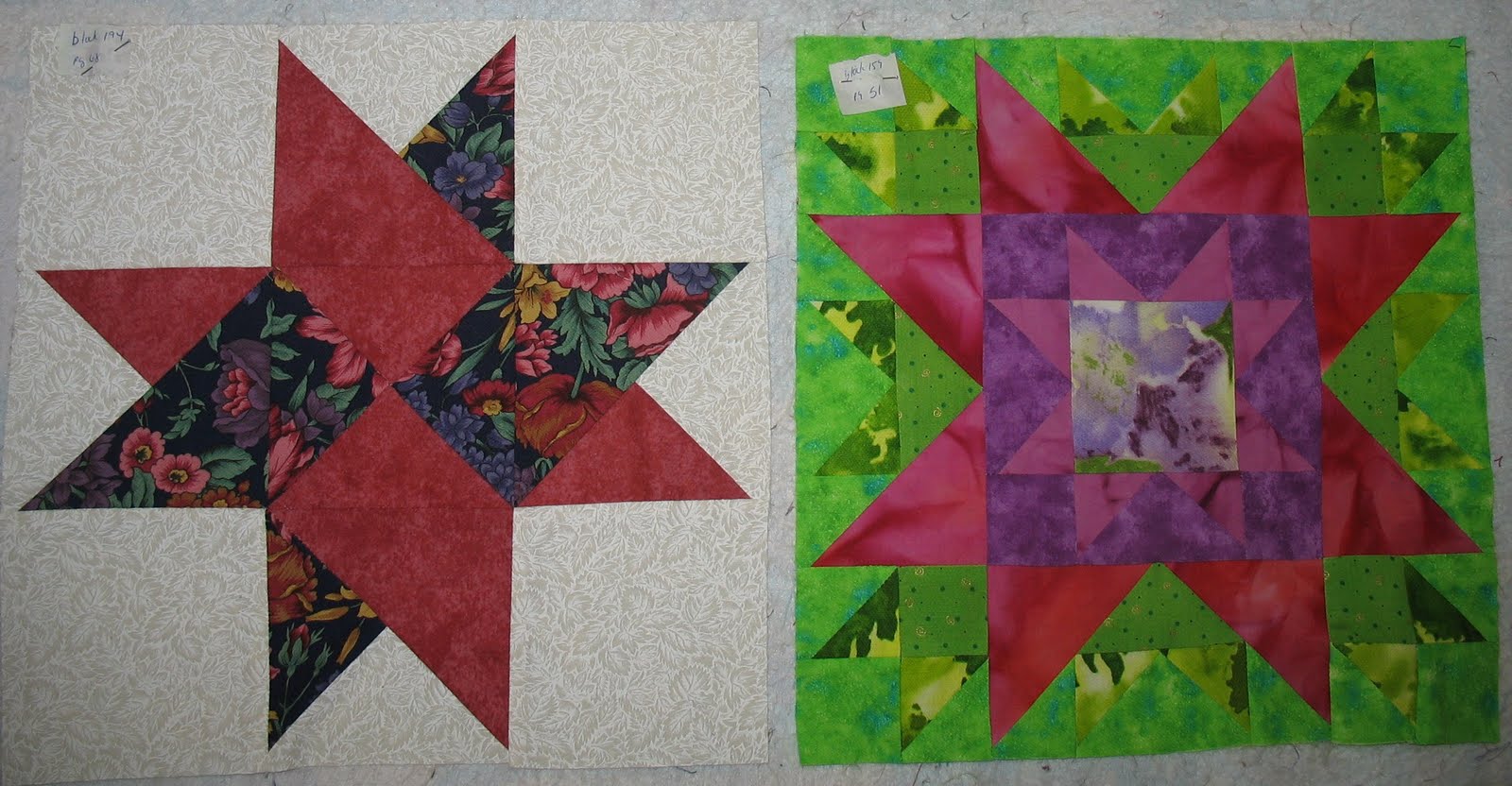 Gramma s Quilting Room Blocks 3 4 Of 100