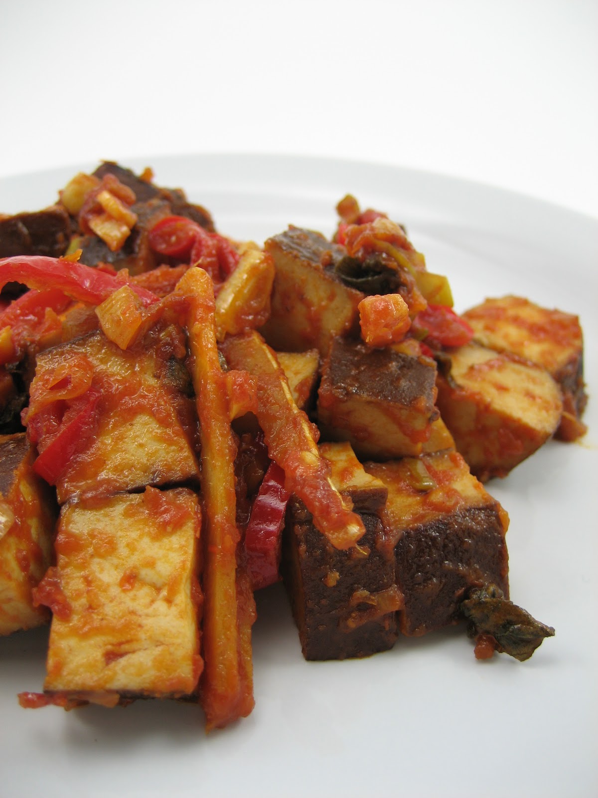 Homestyle Vegetarian Cooking Sweet & Spicy Bean Curd