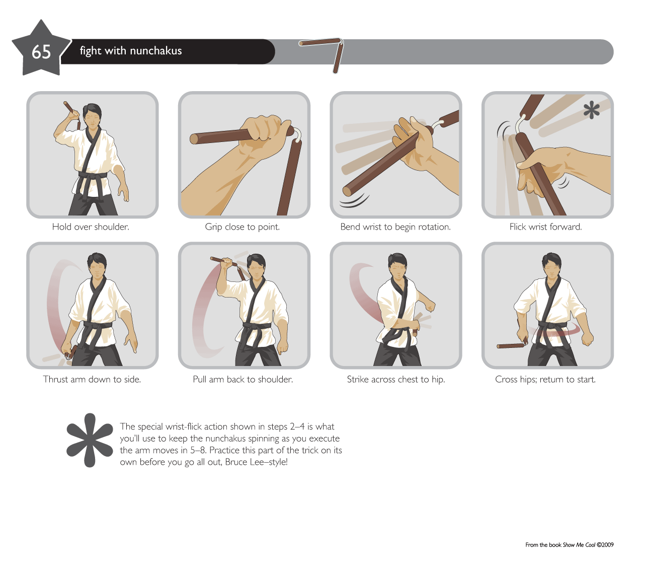 Life, Essentials, Everything Fight With Nunchakus