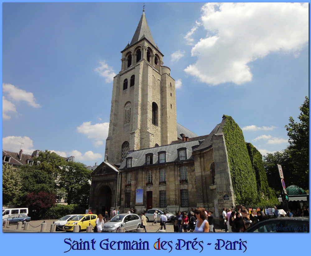 Eglise de Saint Germain des Prés à Paris