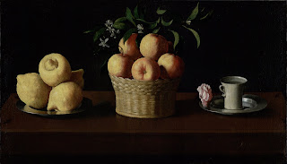 Limones, naranjas y una rosa - Francisco de Zurbarán
