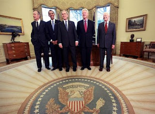 Cinco césares en el Despacho Oval de la Casa Blanca