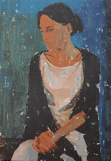 Mujer sentada - Pedro Fausto