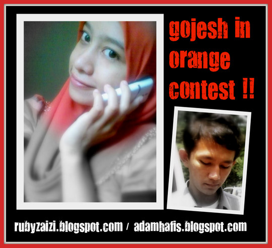 Gojesh in Orange contest!