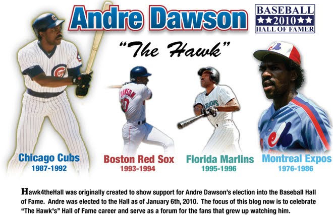 Andre Dawson - Baseball Great, Hall of Famer 2010