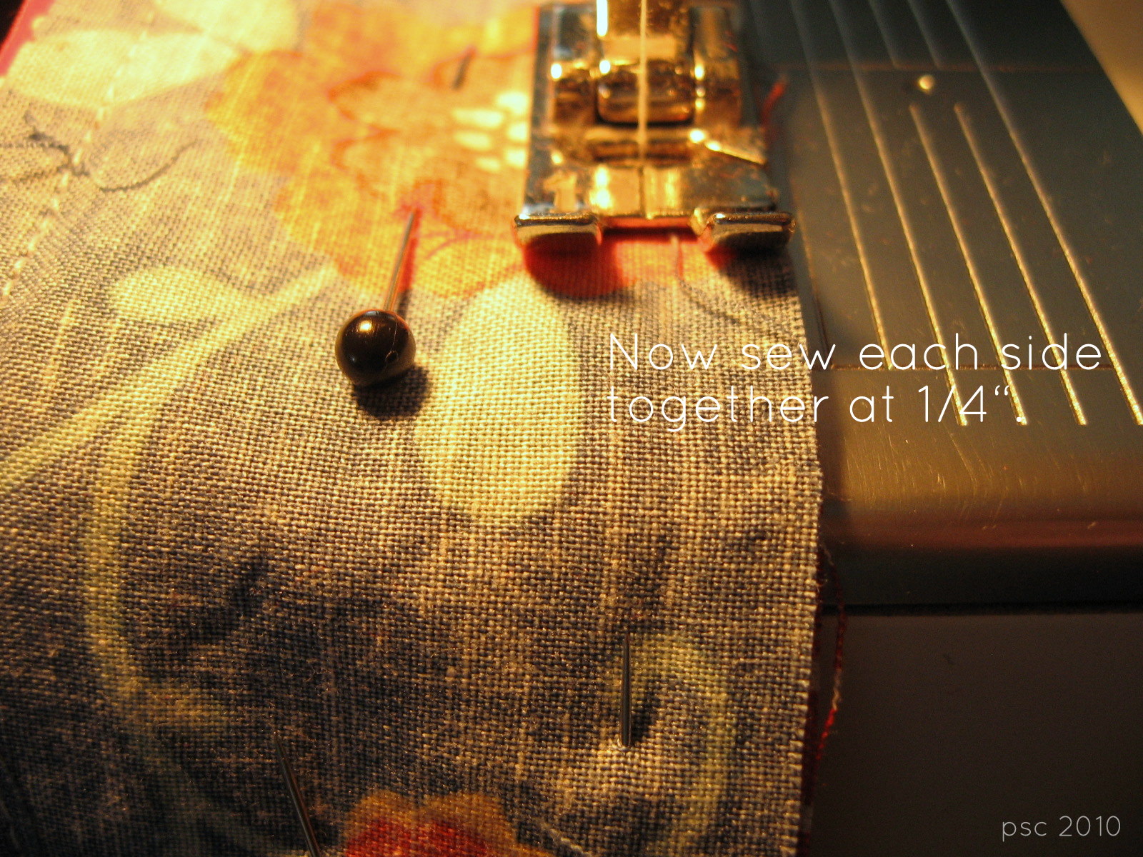 Pickup Some Creativity Reversible Fabric Napkin Ring Tutorial