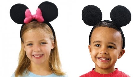 Diademas con orejas de Mickey y Minnie. - Ideas y material gratis para ...