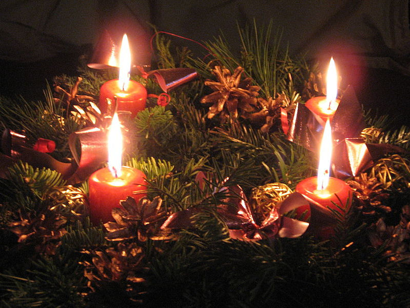 New Liturgical Movement Customs of Advent The Advent Wreath