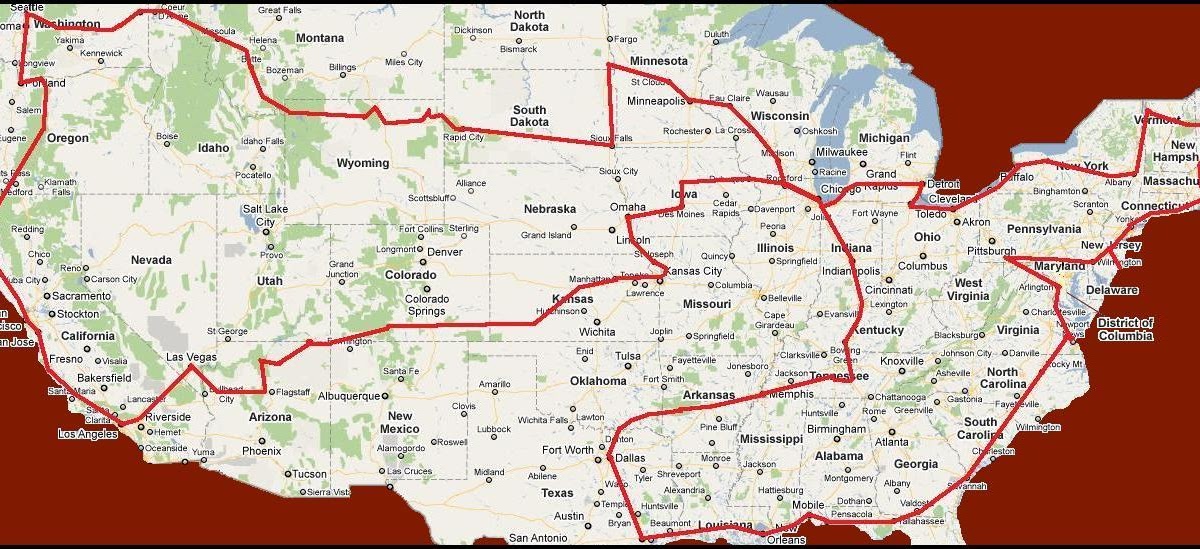 Fifty First States: The Route