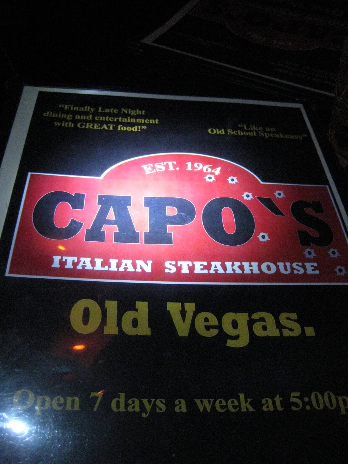 foodopolis Capo's Italian Steakhouse