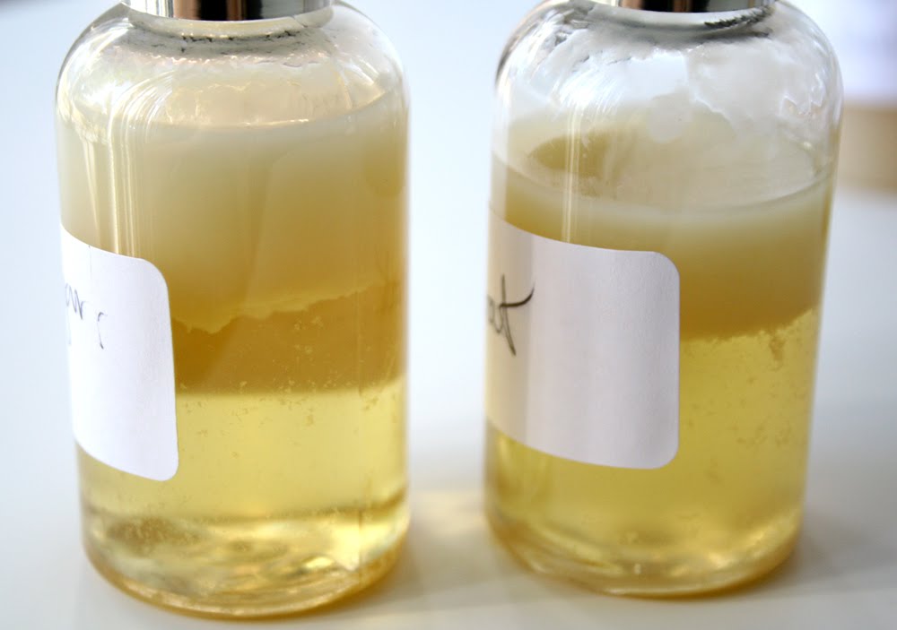 Naiad Soap Arts: Liquid soap is a success - sort of