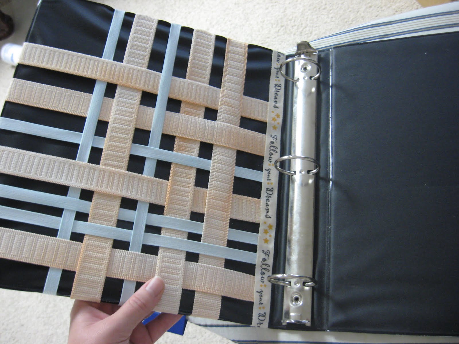 Craft with Confidence Elastic Organizer Binder Tutorial