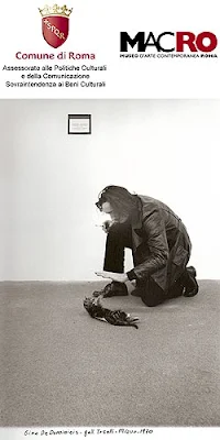 Immagine: Enrico Cattaneo, Ritratto di Gino De Dominicis, 1970. Collezione MACRO, donazione di Enrico Cattaneo.