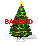 Nanny Bans Christmas Tree