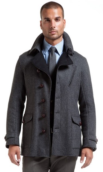 Oliver spencer peacoat Clearance
