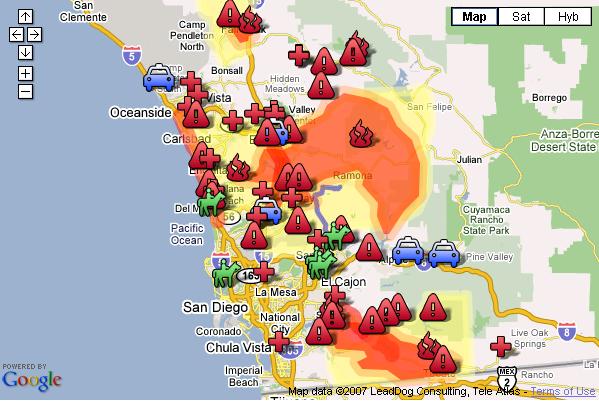 The Johnsville News: Southern California Fires — Largest US Evacuation Since Katrina