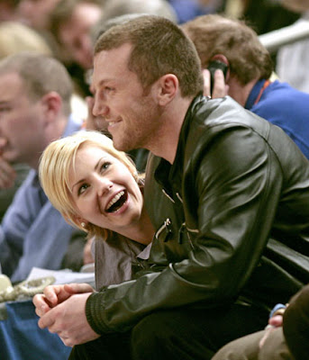 Sean Avery and actress Elisha Cuthbert, who he trashed with sloppy seconds comment