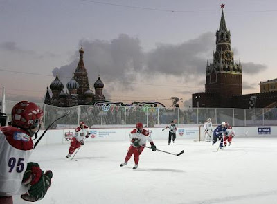 KHL All-Star game - Red Square, Moscow