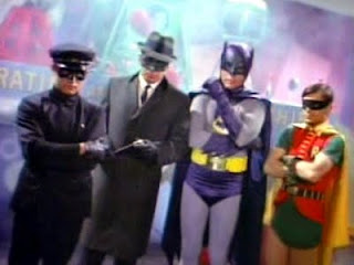 Kato, Green Hornet, Batman, Robin