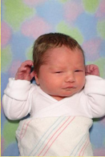 Nadia's first picture at the hospital