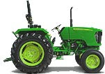 green tractor