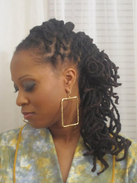 Keep It Kinky: Natural Hair and Beauty: Twist and Curls Loc Styles